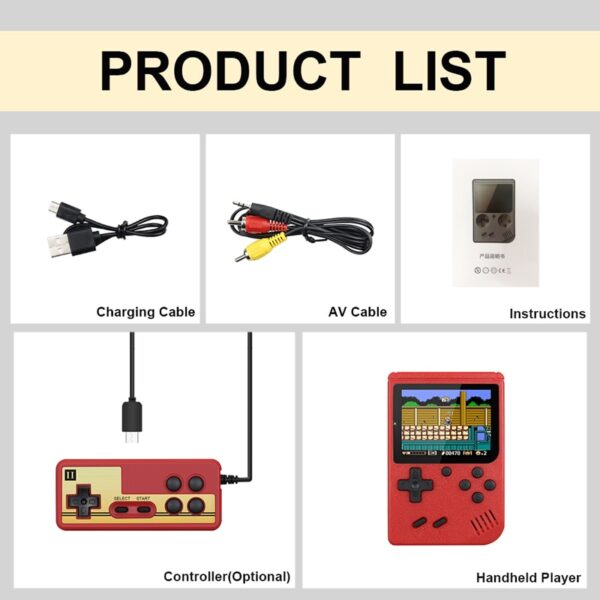 Retro 400 in 1 Video Game Console